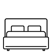 1 lit double de 160 cm